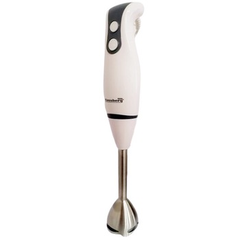 Mixer de mana Hausberg HB-7672, 300 W, Lama din inox, 2 viteze, alb Mixer de mana Hausberg HB-7672, 300 W, Lama din inox, 2 viteze, alb