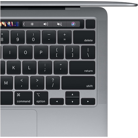 Laptop Apple MacBook Pro 13-inch,True Tone, procesor Apple M1, 8 nuclee CPU si 8 nuclee GPU, 8GB, 256GB SSD, Space Grey, INT KB