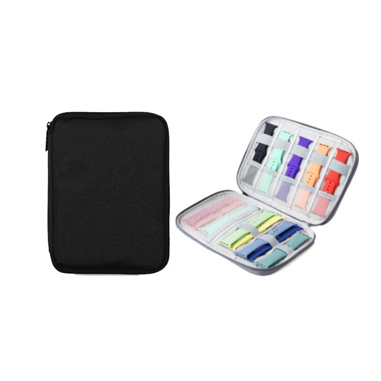 Husa Depozitare pentru Curele Apple Watch, Negru