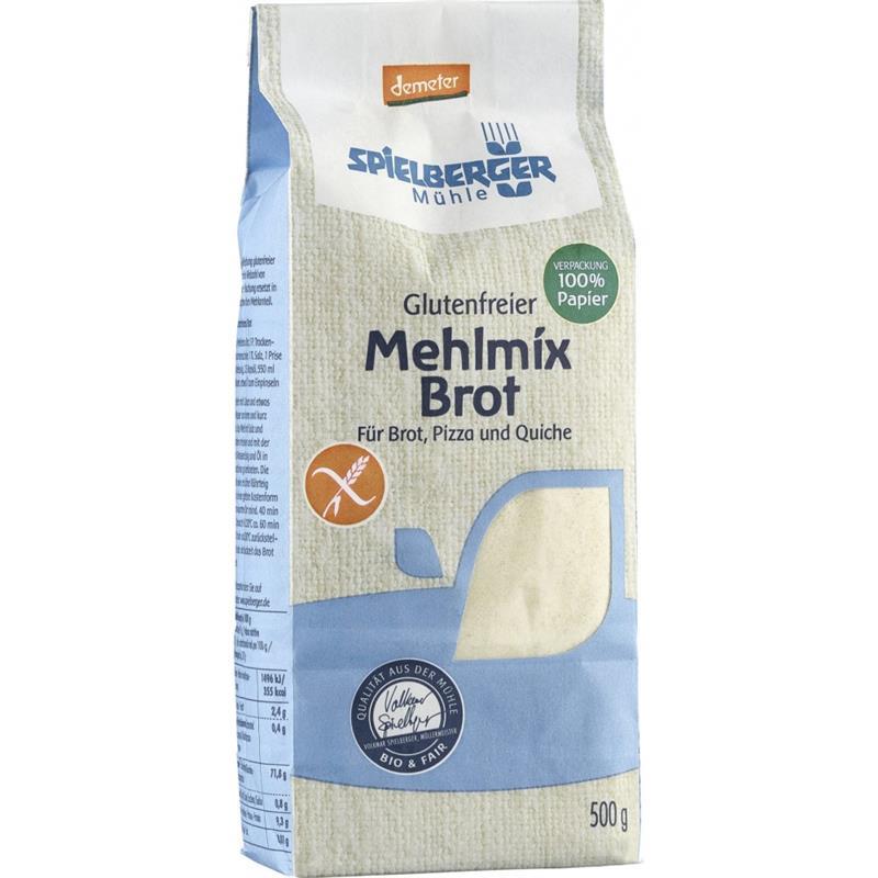 Mix de Faina Neagra Fara Gluten Demeter Bio 500 grame Spielberger