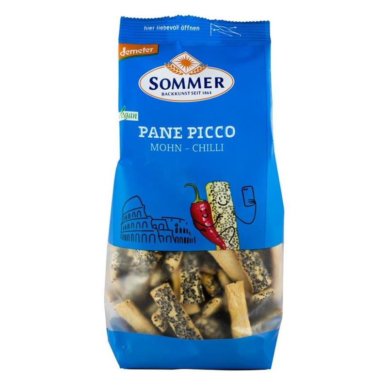 Pane Picco cu Mac si Chili Bio Sommer 150gr