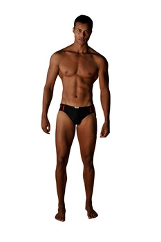 Slip Clasic barbati, Model 6, Tuareg, Negru Slip Clasic barbati, Model 6, Tuareg, Negru