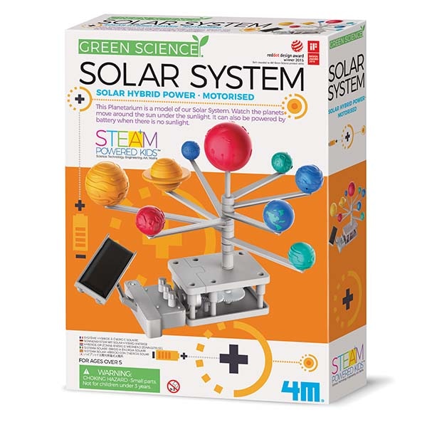 Joc educativ sistemul solar motorizat, Motorised Solar System, Green Science
