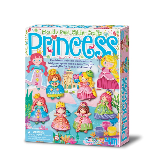 Joc modeleaza si picteaza printese, Mould & Paint Princess