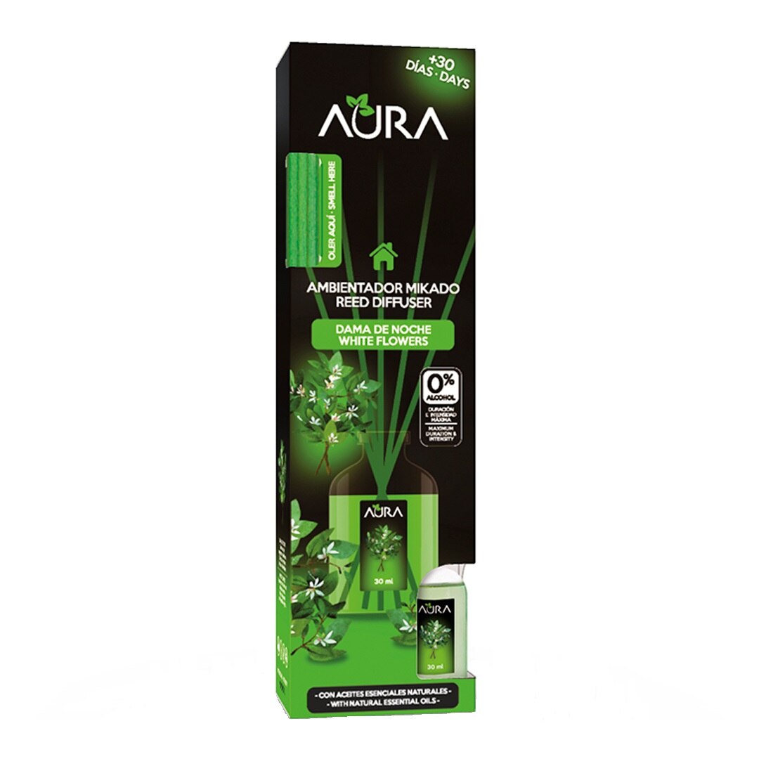 Odorizant camera 0% alcool Aura, Regina Noptii 30 ml,+ 30 zile