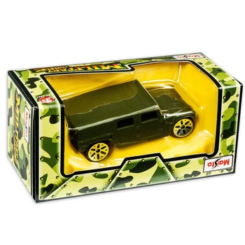 Masinuta militara Maisto Pickup Militar, 1:64, 7.5 cm Masinuta militara Maisto Pickup Militar, 1:64, 7.5 cm