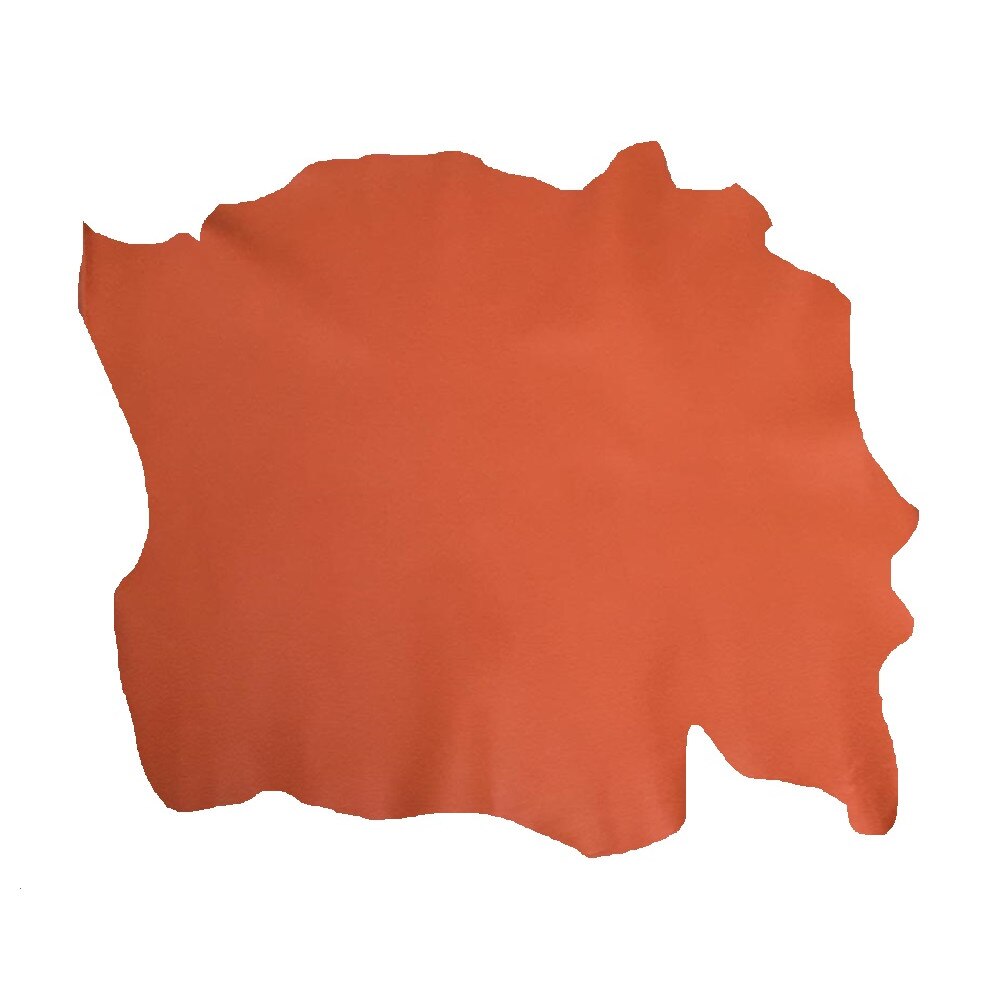 Piele capra, captuseala portocaliu deschis , 0,6-0,8 mm