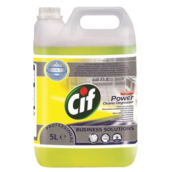 Solutie Vase CIF Professional Extra Strong Lemon, 5L, pentru Bucatarie Solutie Vase CIF Professional Extra Strong Lemon, 5L, pentru Bucatarie