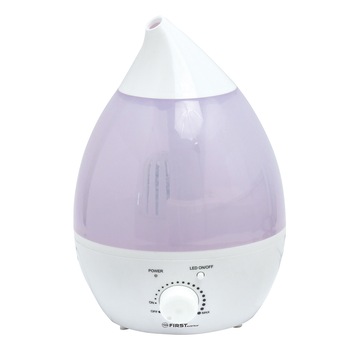 Umidificator de aer cu ultrasunete si aromaterapie First Austria 5599-1, 25 W, rezervor 2.8 litri, lumina LED 7 culori Umidificator de aer cu ultrasunete si aromaterapie First Austria 5599-1, 25 W, rezervor 2.8 litri, lumina LED 7 culori