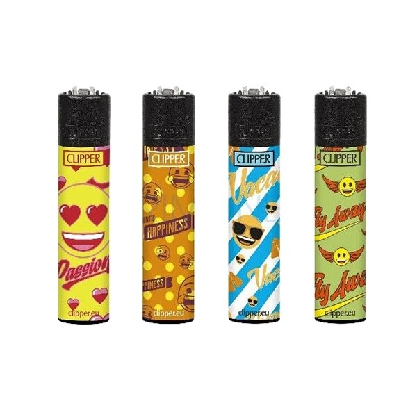 Set 4 brichete Clipper multicolor Emoji mix