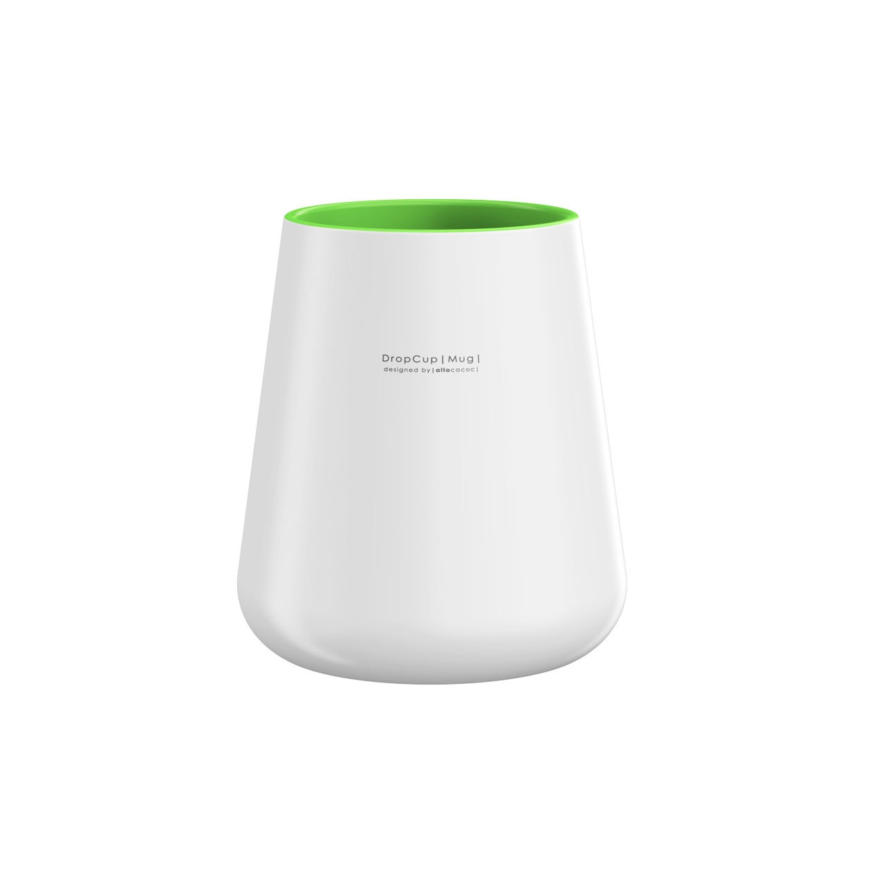 Cana DropCup, interior verde, 290 ml