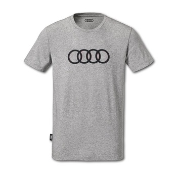 Tricou original Audi, Barbati, Gri, marimea M Tricou original Audi, Barbati, Gri, marimea M