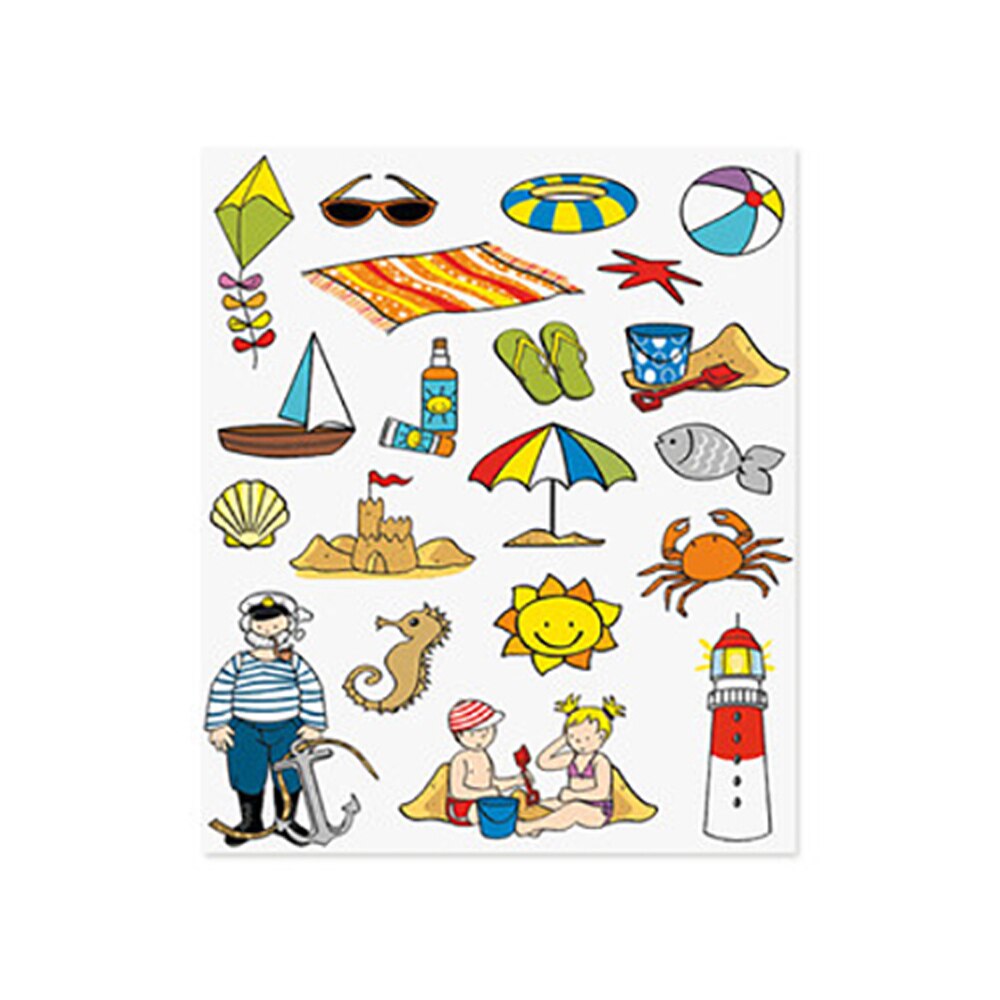 Etichete autoadezive Apli tematice, 3 coli/set, 60 etichete/set, 