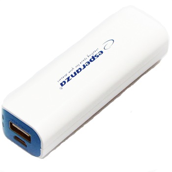 Acumulator Extern Esperanza Joule 2200 mAh Powerbank Carcasa Plastic power bank Acumulator Extern Esperanza Joule 2200 mAh Powerbank Carcasa Plastic power bank