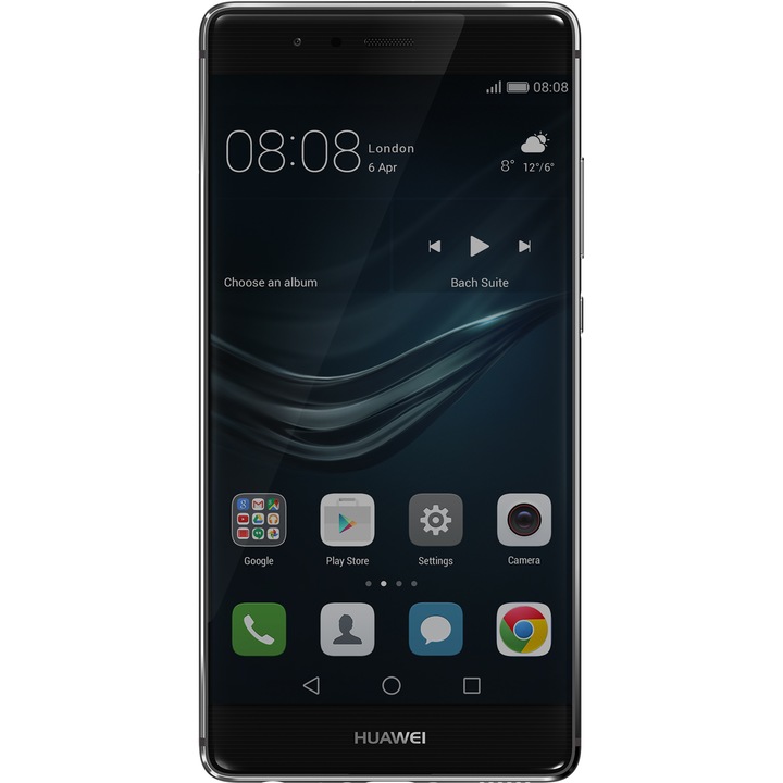 Telefon mobil Huawei P9, Dual Sim, 32GB, 4G, Titanium Grey
