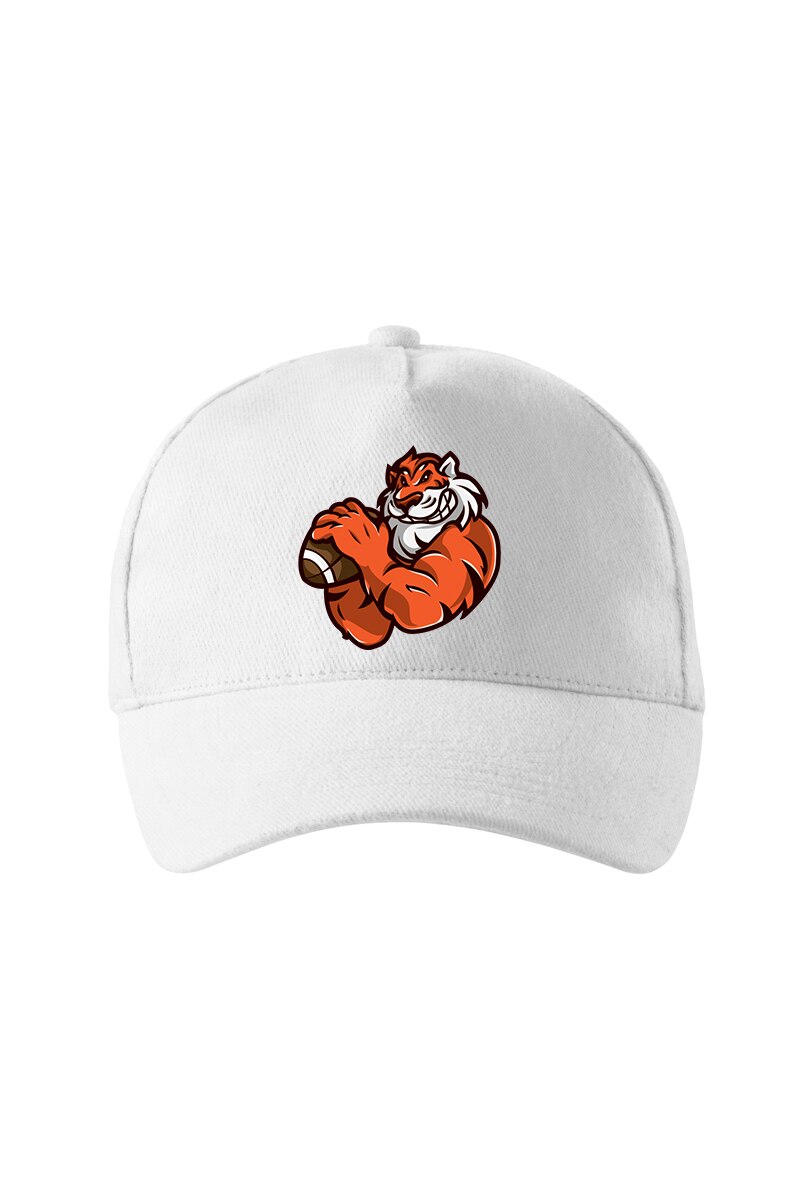 Sapca personalizata, Tiger Player, Adler, Alb, Catarama metalica reglabila