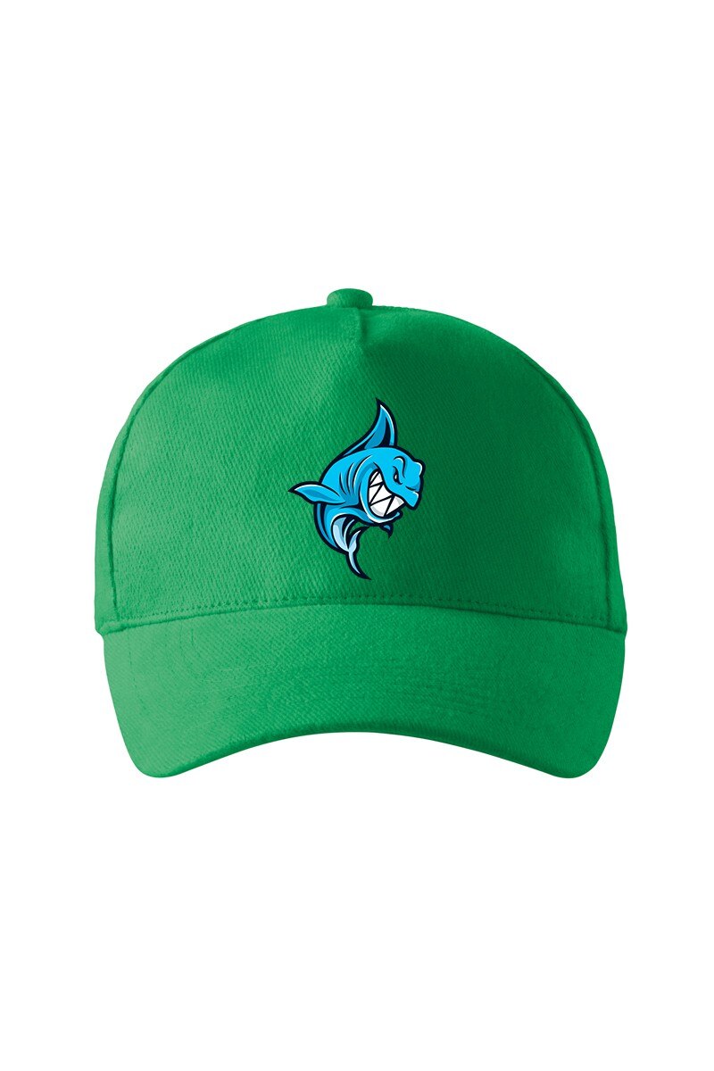 Sapca personalizata, Bad Shark, Adler, Verde, Catarama metalica reglabila