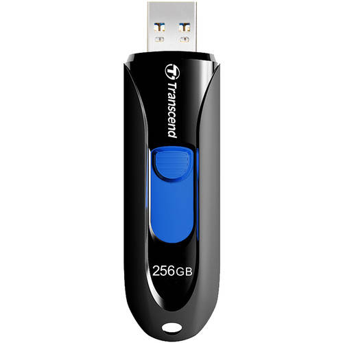 Memorie USB Transcend JetFlash 790 256GB USB 3.0 Capless Black