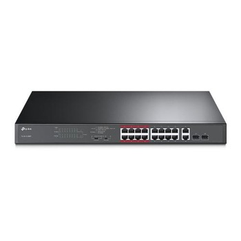 Switch TP-Link TL-SL1218MP Gbit PoE 16x 10/100+2 Combo SFP, 192W Switch TP-Link TL-SL1218MP Gbit PoE 16x 10/100+2 Combo SFP, 192W