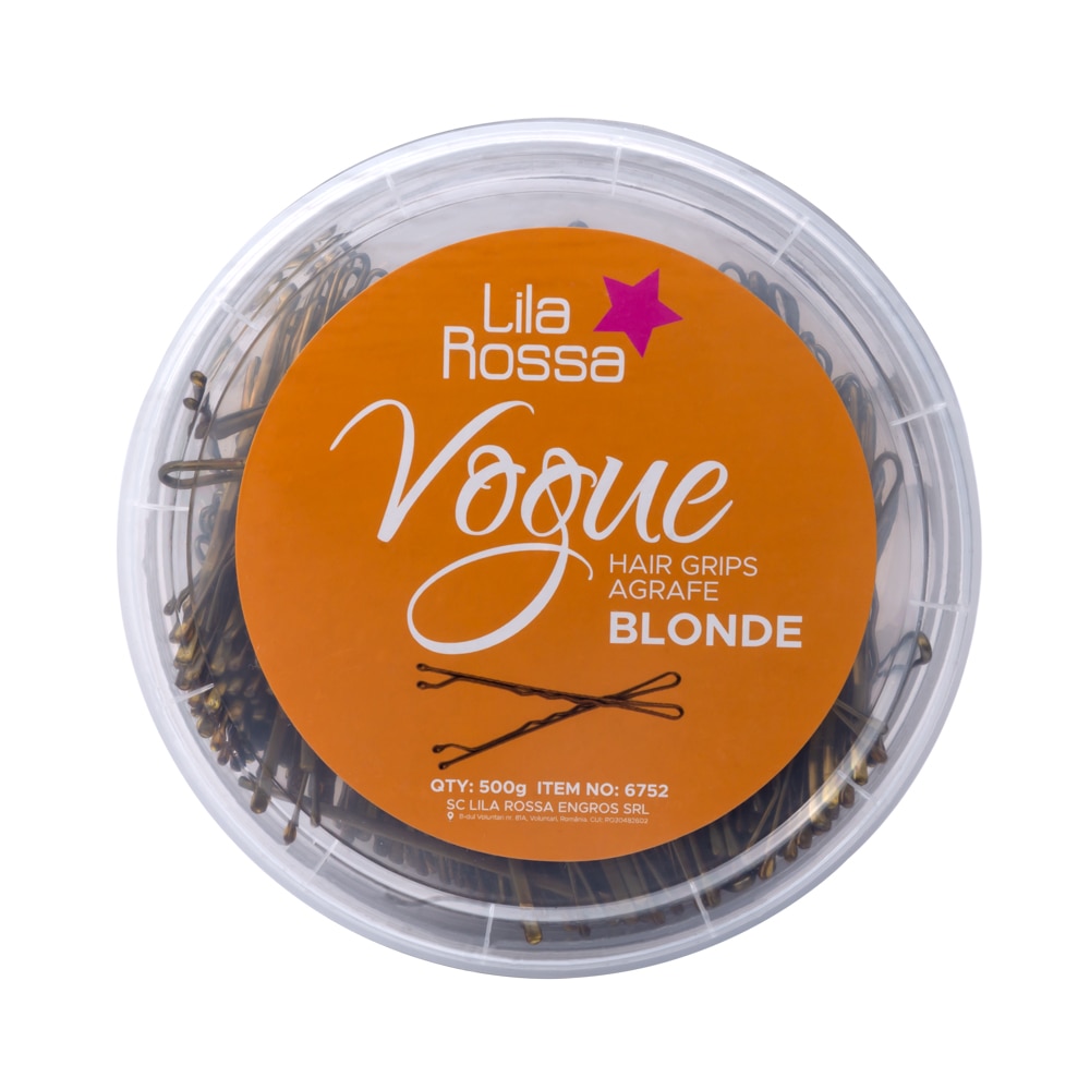 Agrafe Lila Rossa, Vogue, 500 g, blonde, 6cm, 6 cm, Golden