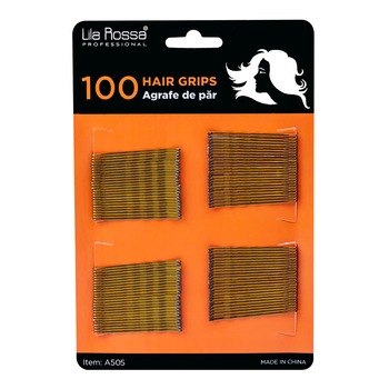 Agrafe Lila Rossa, 100 bucati, blonde, 6.5 cm, A505, 6.5 cm, Golden Agrafe Lila Rossa, 100 bucati, blonde, 6.5 cm, A505, 6.5 cm, Golden