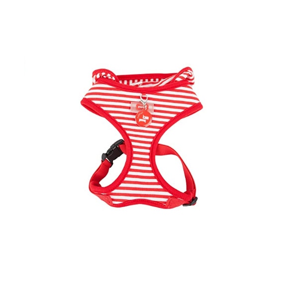 Ham caini Puppia Beach Party, rosu, S