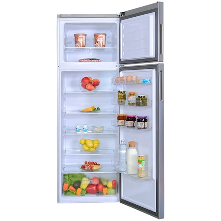 Хладилник с 2 врати Arctic AD60310M30MT, 306 л, Клас F, Garden Fresh, Eco LED, H 175 см, Сребрист