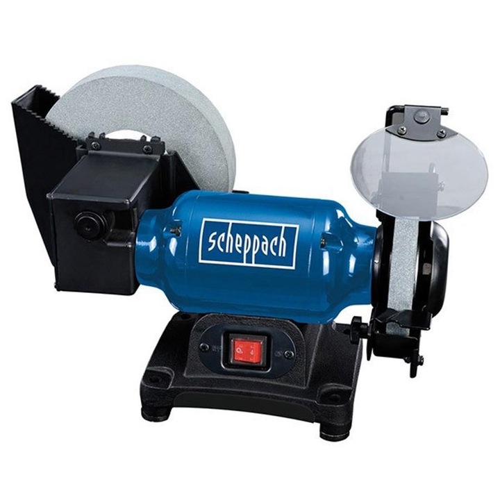 Scheppach BG 200 W Kettős köszörűgép 250W száraz-nedves