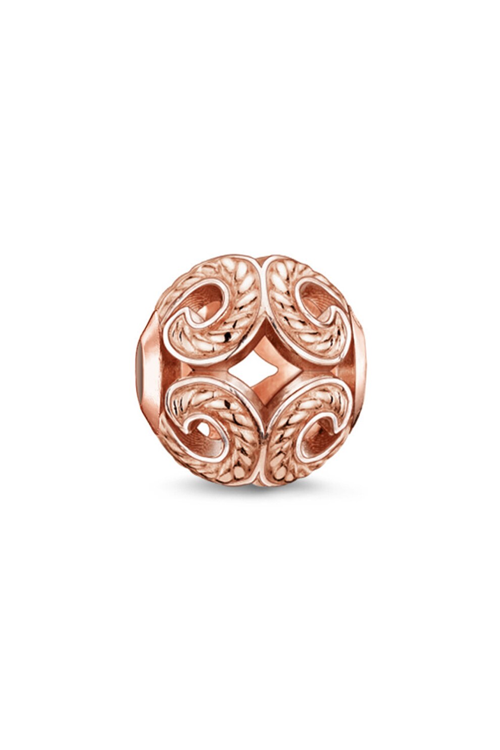 Thomas Sabo, Talisman de argint placat cu aur rose de 18k, Auriu rose