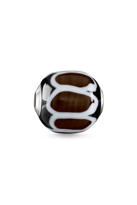 Thomas Sabo, Talisman de argint 925, Maro/Negru/Alb
