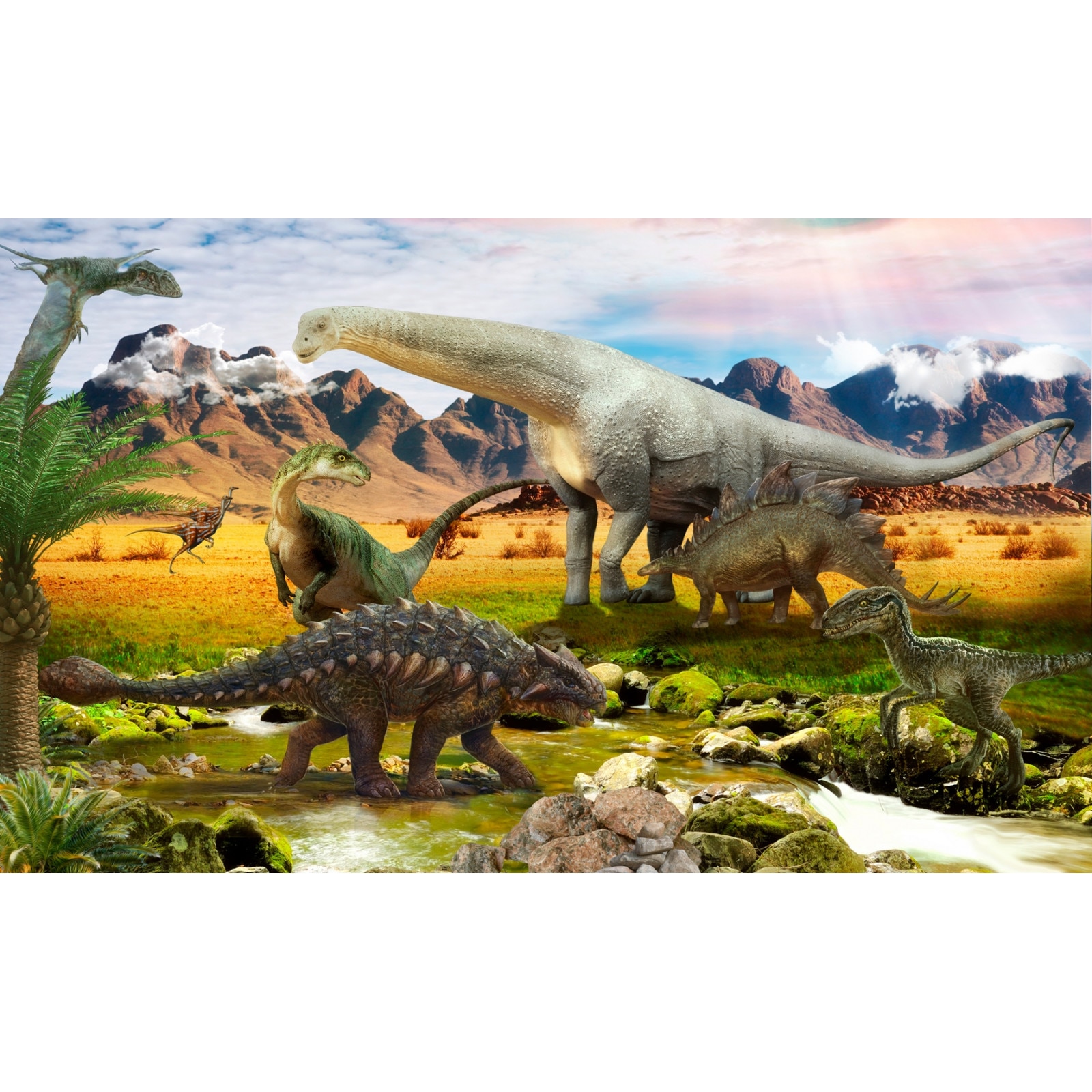 Fototapet Dinozauri - 180x120 cm