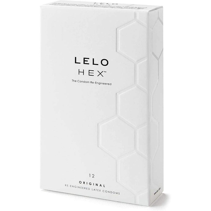 Презервативи Lelo HEX Original, 12 броя