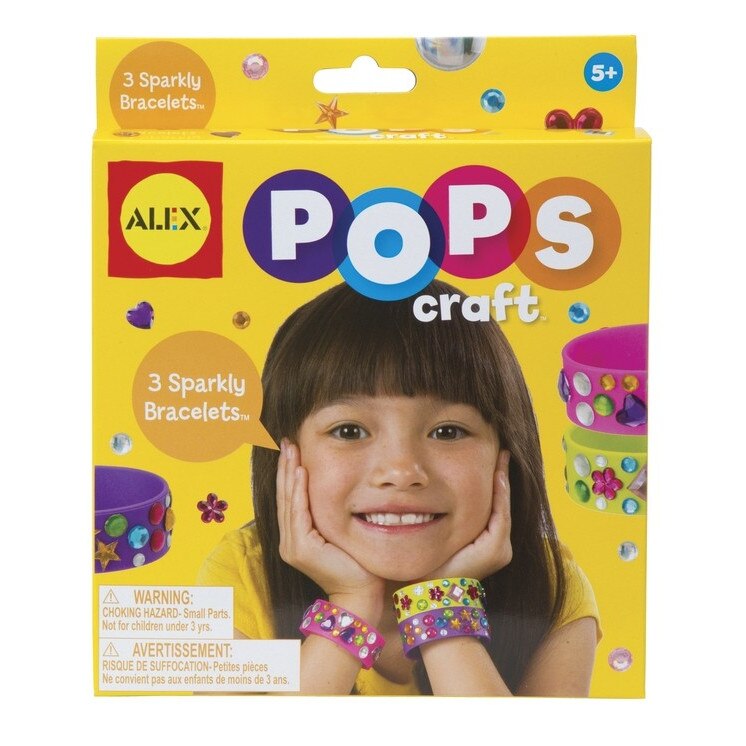Creaza 3 bratari scanteietoare Alex Toys