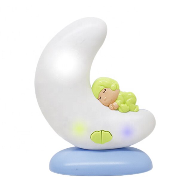 Lampa de Veghe Semiluna cu Bluetooh, Albastra