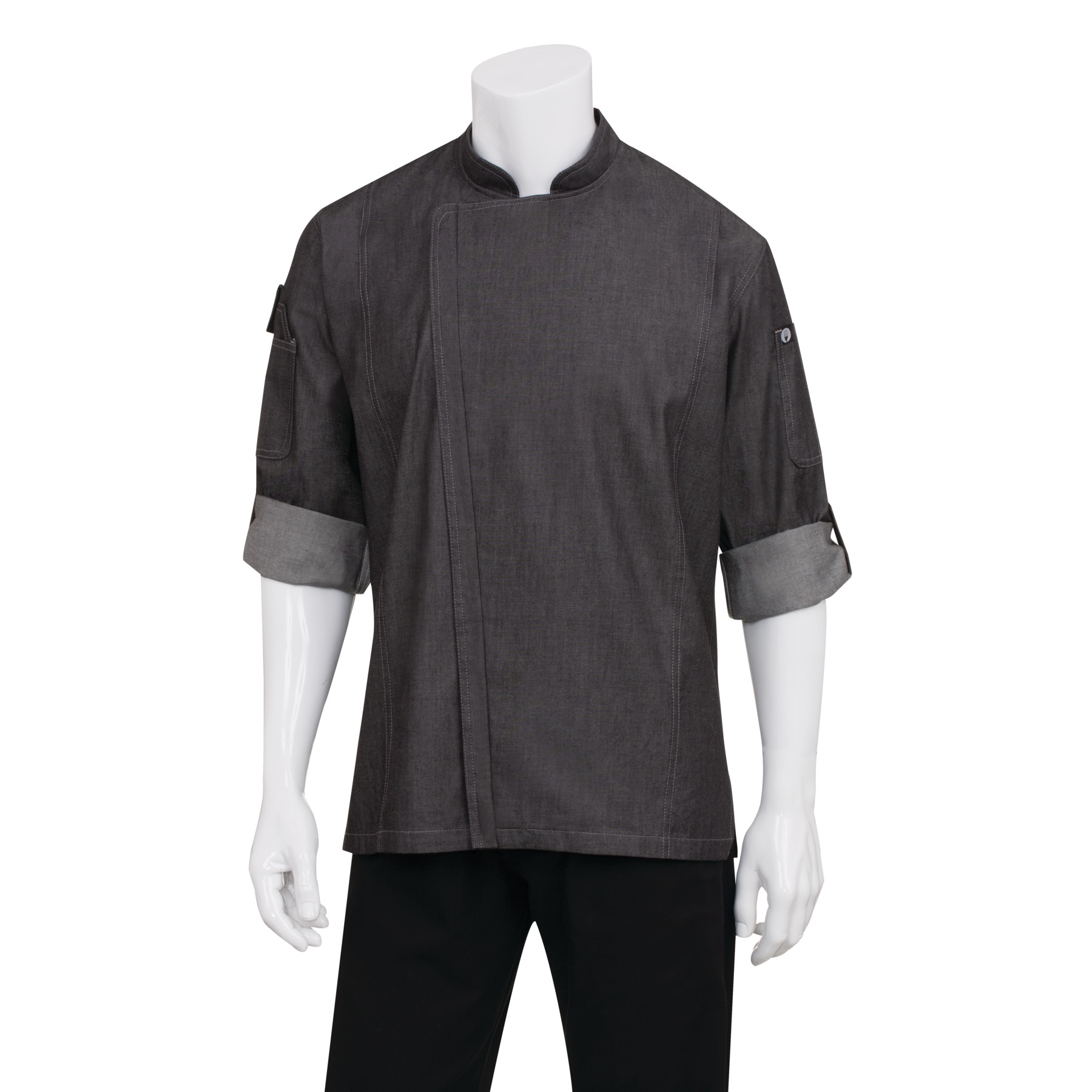 Tunica Bucatar Gramercy pentru Barbati, Chef Works, Negru, XS INTL