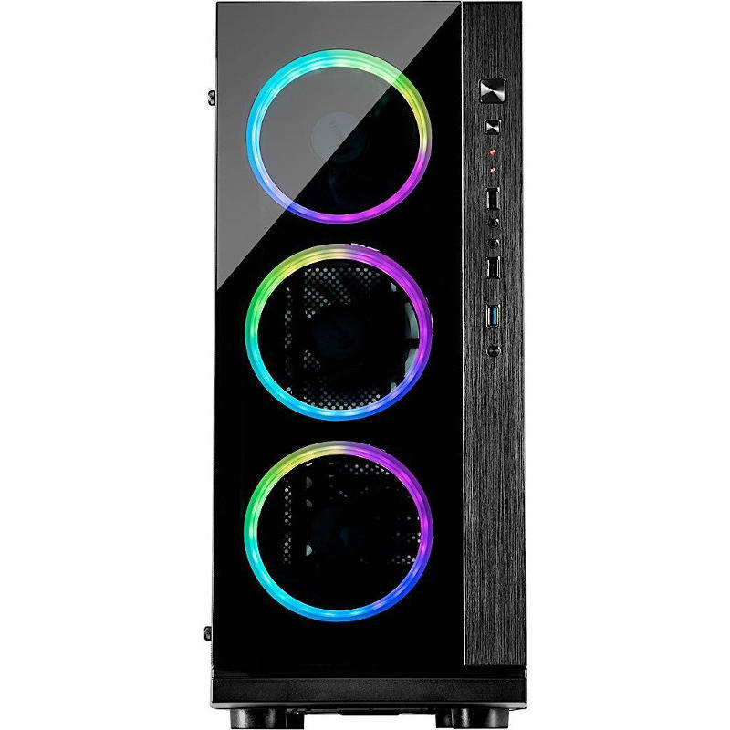 Carcasa Inter-Tech W-III RGB Black