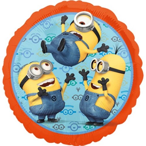 Balon folie Minioni 3, multicolor, 45 cm
