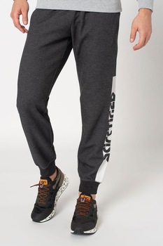 asics pantaloni cu benzi laterale cu logo pentru antrenament midnight heather gri inchis melange s imagen 19_0_
0