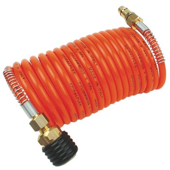 Furtun aer comprimat spiralat Mannesmann M1546, 7.5 m, 5 mm Furtun aer comprimat spiralat Mannesmann M1546, 7.5 m, 5 mm