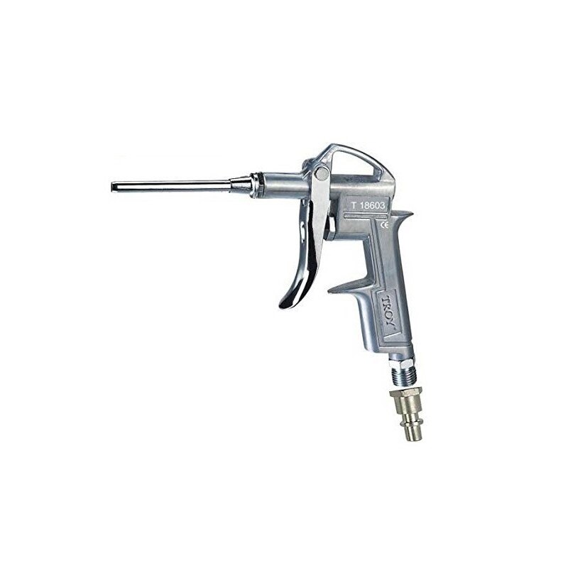 Pistol de suflat pneumatic Troy T18603, duza de 100 mm, 1/4