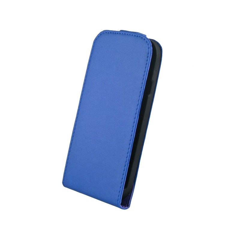 Husa Flip Eleance pentru Sony Xperia M, albastru