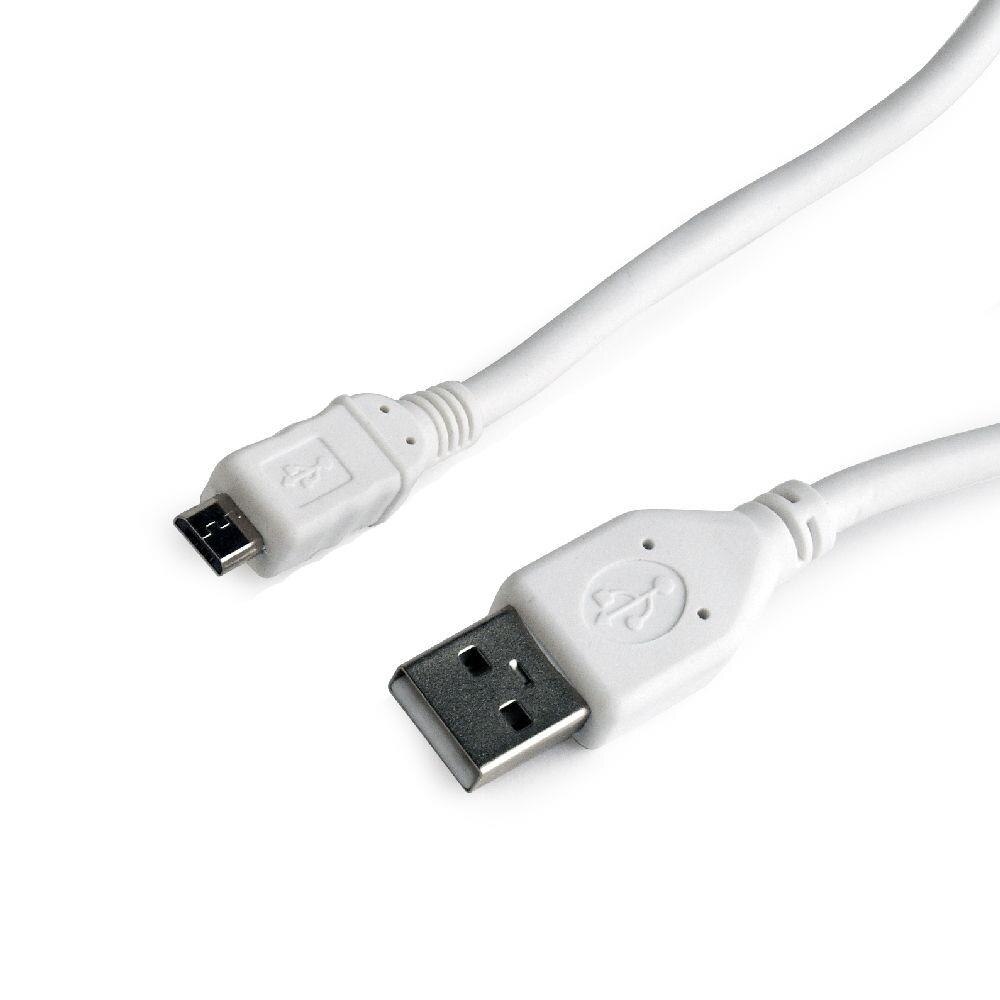 Cablu de date Gembird, USB - microUSB, 3m, Alb