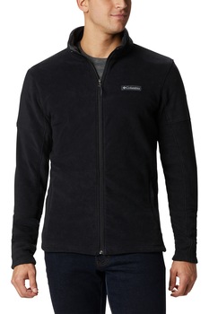 Columbia, Bluza sport din fleece cu fermoar, pentru drumetii Basin Trail™, Negru Columbia, Bluza sport din fleece cu fermoar, pentru drumetii Basin Trail™, Negru