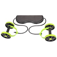 Aparat pentru tonifiere, Merco Multi Roller, verde/negru
