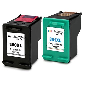 Set 2 cartuse compatibile HP 350XL Black, HP 351XL Color Set 2 cartuse compatibile HP 350XL Black, HP 351XL Color