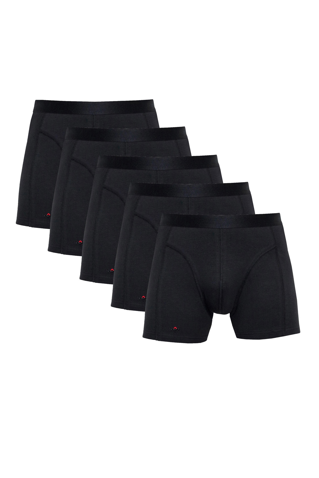 Set de boxeri - 5 perechi pentru barbati, cu banda elastica, Newtone, B1123