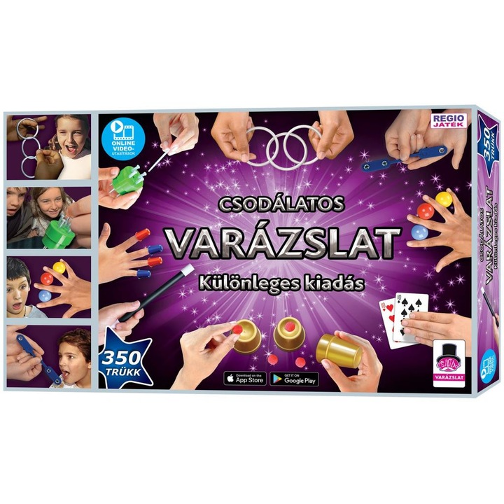 Вълшебна кутия с магия Hanky Panky, 350 трика