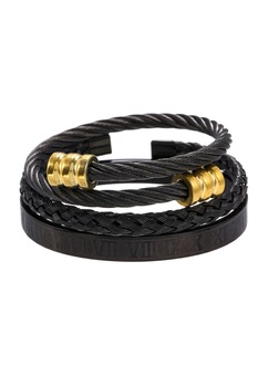 Set 3 Bratari Luxury Botengo, Zzset-53, negru Set 3 Bratari Luxury Botengo, Zzset-53, negru