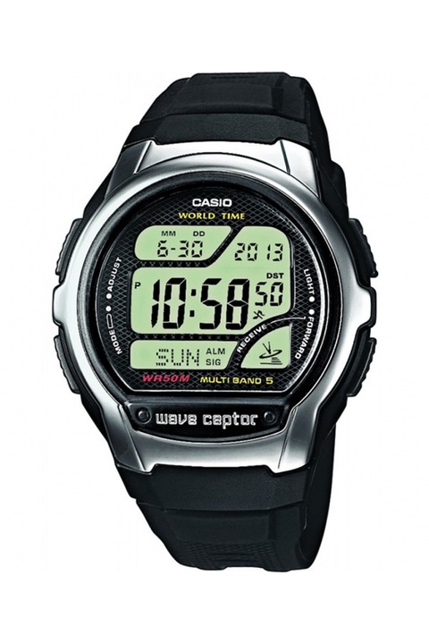 Casio, Цифров часовник, Черен