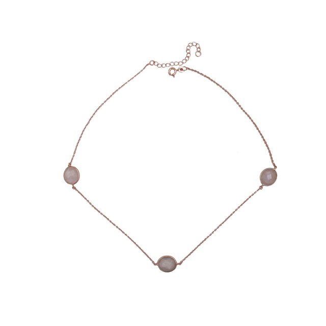 Lantisor dama, rose gold, 45 cm lungime